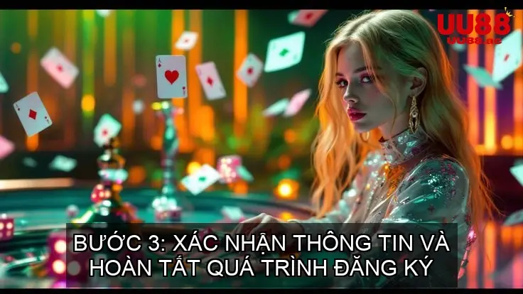 Bước 3: Xác Nhận Thông Tin và Hoàn Tất Quá Trình Đăng Ký