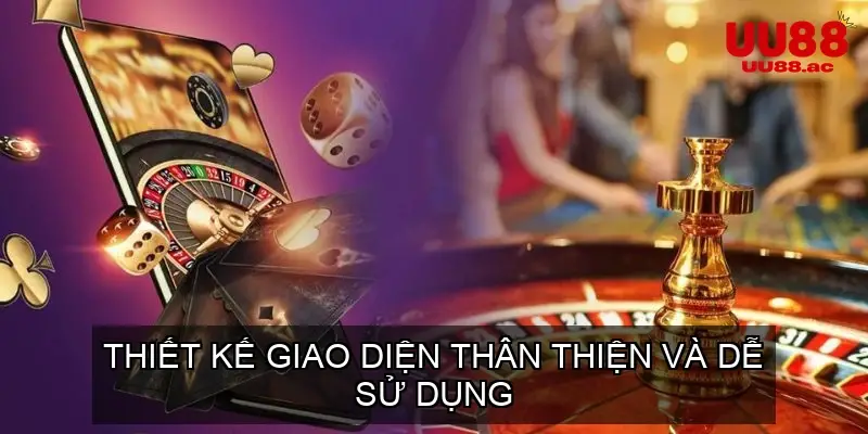 Thiết kế giao diện thân thiện và dễ sử dụng